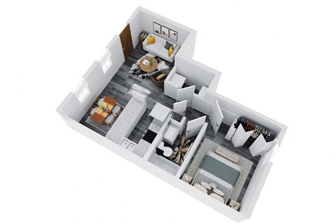 bedroom floor plans at the central apartments near downtown minneapolis mn 55408